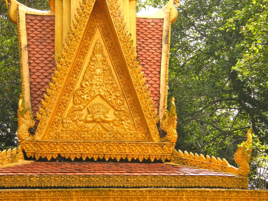 Mahatup Pagoda in the Mekong Delta